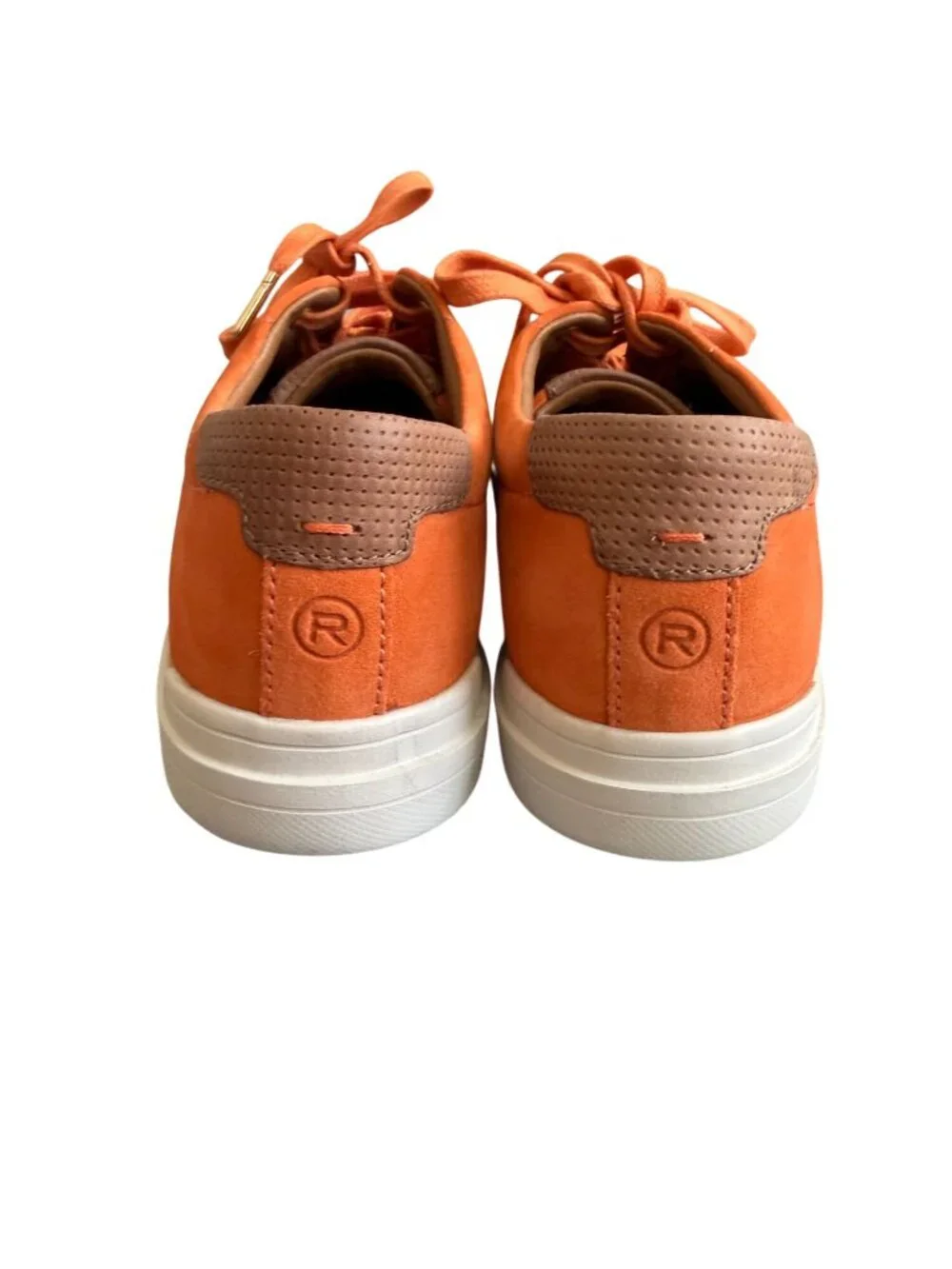 ROCKPORT Men’s Total Motion Orange Sneakers Size 7